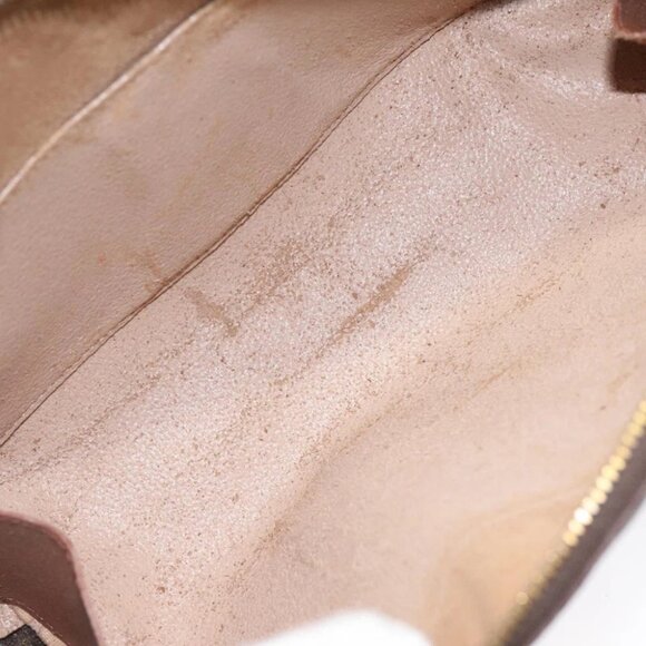 LOUIS VUITTON Monogram Trousse Demi Ronde Cosmetic Pouch - Picture 14 of 15